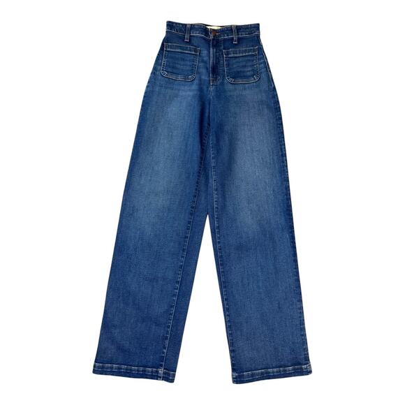 Madewell Blue Flare & Wide Leg Jeans - Picture 2 of 9